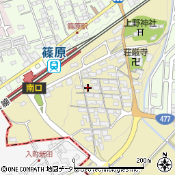 滋賀県近江八幡市安養寺町804周辺の地図