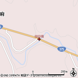 畑田橋周辺の地図