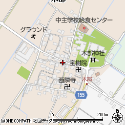 滋賀県野洲市木部812-3周辺の地図