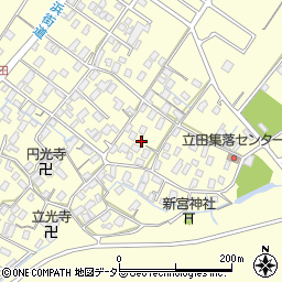 滋賀県守山市立田町1648周辺の地図