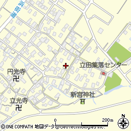 滋賀県守山市立田町1588周辺の地図