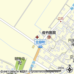 滋賀県守山市立田町4125周辺の地図