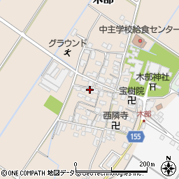 滋賀県野洲市木部866周辺の地図