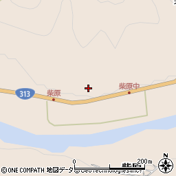 岡山県真庭市柴原456周辺の地図