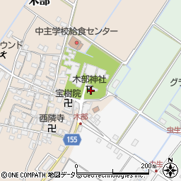 滋賀県野洲市木部827周辺の地図