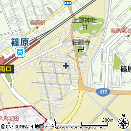 滋賀県近江八幡市安養寺町798周辺の地図