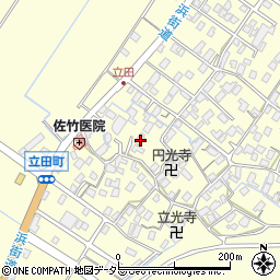 滋賀県守山市立田町1715周辺の地図