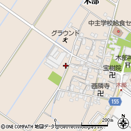 滋賀県野洲市木部2111周辺の地図