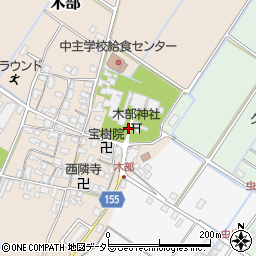 滋賀県野洲市木部826周辺の地図
