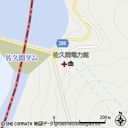 静岡県浜松市天竜区佐久間町佐久間2552周辺の地図