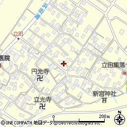 滋賀県守山市立田町1644周辺の地図