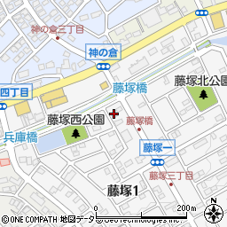 ドリームタウン藤塚周辺の地図