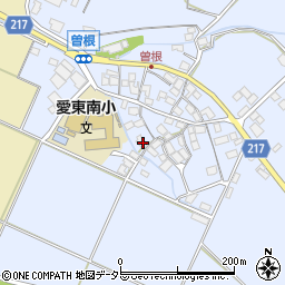 滋賀県東近江市曽根町990周辺の地図