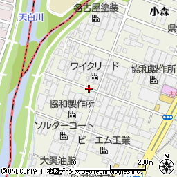 愛知県名古屋市緑区鳴海町長田周辺の地図