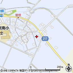 滋賀県東近江市曽根町906周辺の地図