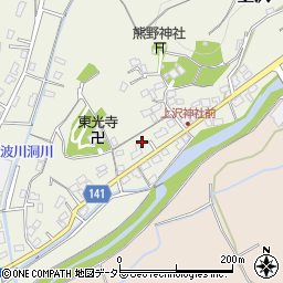 静岡県田方郡函南町上沢372-1周辺の地図