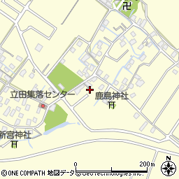 滋賀県守山市立田町1477周辺の地図