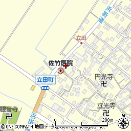 滋賀県守山市立田町1771周辺の地図