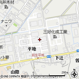 関西ペイント株式会社　名古屋工場技術部門周辺の地図