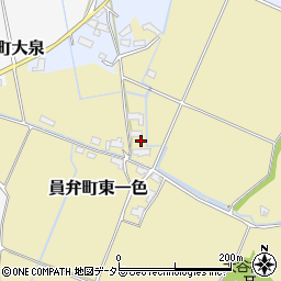 三重県いなべ市員弁町東一色1229-2周辺の地図