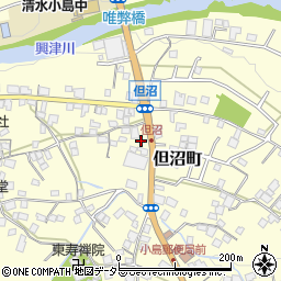 静岡県静岡市清水区但沼町520周辺の地図