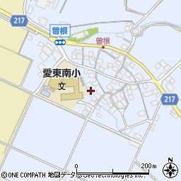 滋賀県東近江市曽根町979周辺の地図