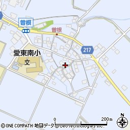 滋賀県東近江市曽根町986周辺の地図