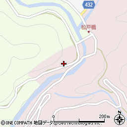 愛知県北設楽郡設楽町田口田尻周辺の地図