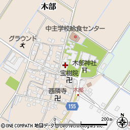 滋賀県野洲市木部823周辺の地図