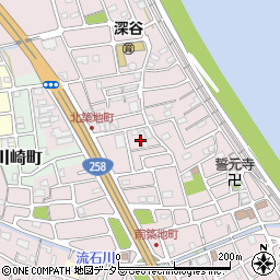 三重県桑名市築地町周辺の地図