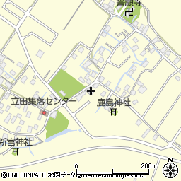 滋賀県守山市立田町1452周辺の地図