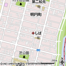 愛知県名古屋市南区明円町370周辺の地図