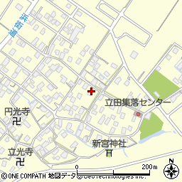 滋賀県守山市立田町1586周辺の地図