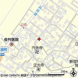 滋賀県守山市立田町1699周辺の地図