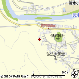 静岡県静岡市清水区但沼町417周辺の地図
