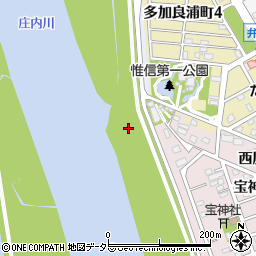 愛知県名古屋市港区当知町（草野）周辺の地図