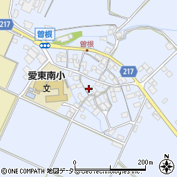 滋賀県東近江市曽根町988周辺の地図