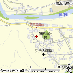 静岡県静岡市清水区但沼町424周辺の地図