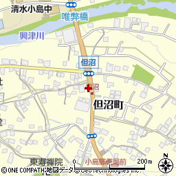 静岡県静岡市清水区但沼町524周辺の地図