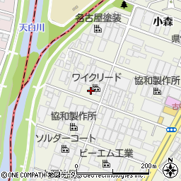 愛知県名古屋市緑区鳴海町長田38周辺の地図