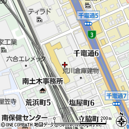 愛知県名古屋市南区塩屋町5丁目周辺の地図