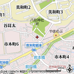 豊田調剤薬局　市木店周辺の地図