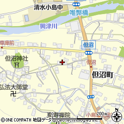 静岡県静岡市清水区但沼町537周辺の地図