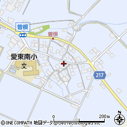 滋賀県東近江市曽根町984周辺の地図