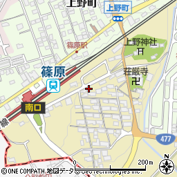 滋賀県近江八幡市安養寺町851周辺の地図