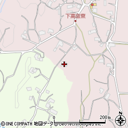 岡山県津山市下高倉東1829周辺の地図