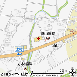 コメリハード＆グリーン勝北店周辺の地図