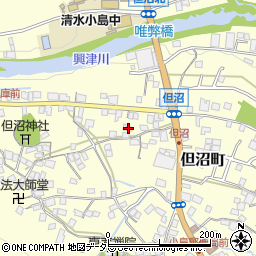 静岡県静岡市清水区但沼町538周辺の地図