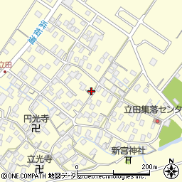滋賀県守山市立田町1652周辺の地図