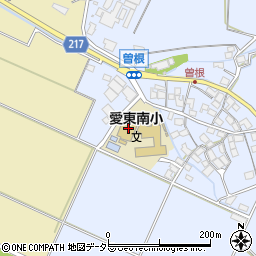 滋賀県東近江市曽根町1285周辺の地図